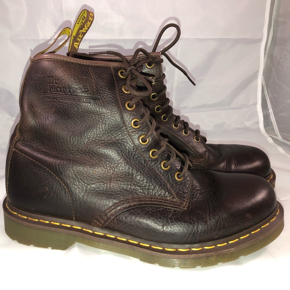 Dr. Martens 1460 Grizzly Pebbled Leather Boot 10M